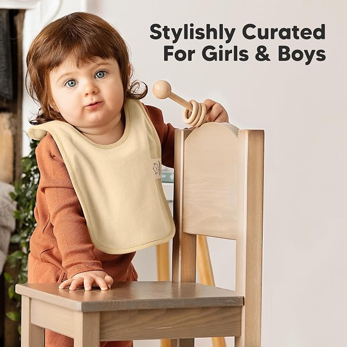 8-Pack Baby Bibs for Boys, Girls - Image 7