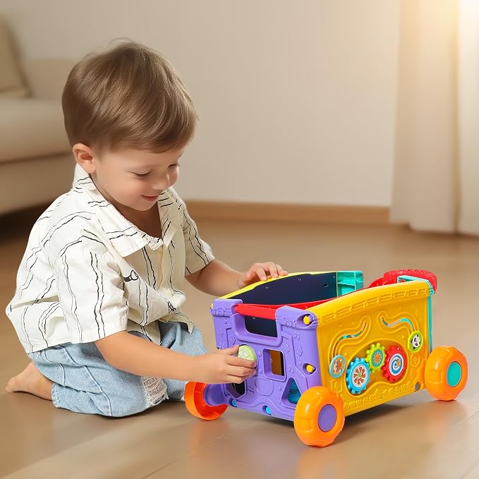 Musical Push Walker Toy for Toddlers 18+ Months - Image 7