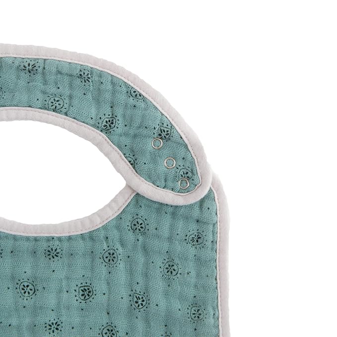 Little Unicorn Premium Classic Bib 3 pack | Adjustable as baby grows | Soft - Image 4