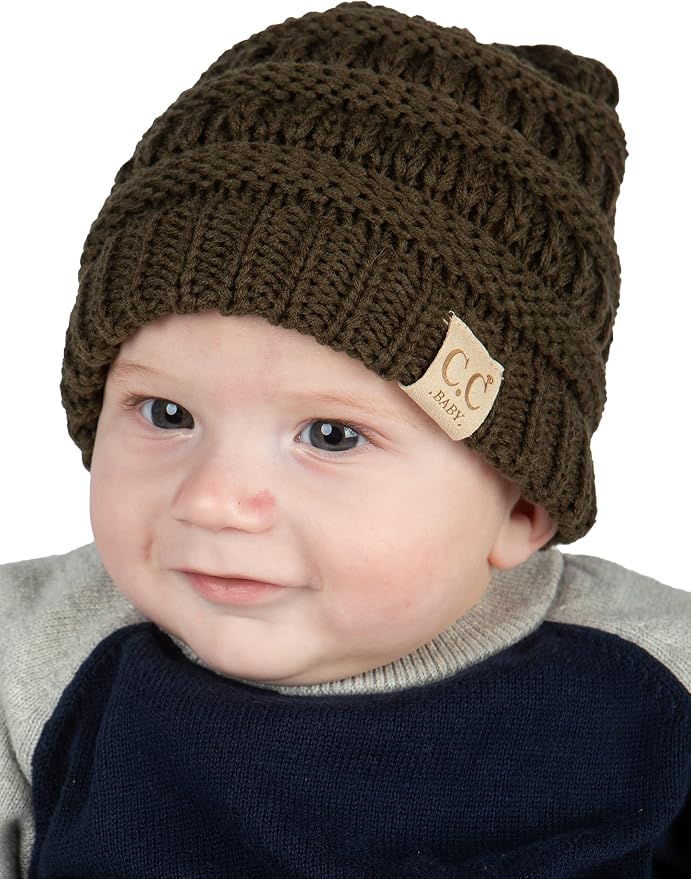 Funky Junque Baby Winter Hat – Cute Newborn Hats, Cozy Warm Infant Beanie - Image 4