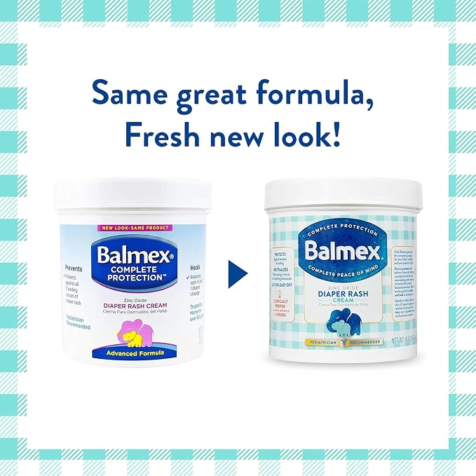 Balmex Complete Protection Daily Baby Diaper Rash Cream, Clinically Proven To - Image 5