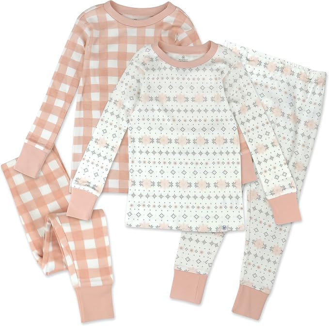 HonestBaby 4 Piece Pajamas Sleepwear Pjs 100% Organic Cotton by HonestBaby