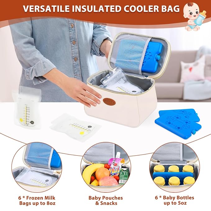 PIIOSER Breast Milk Cooler Bag - Image 3