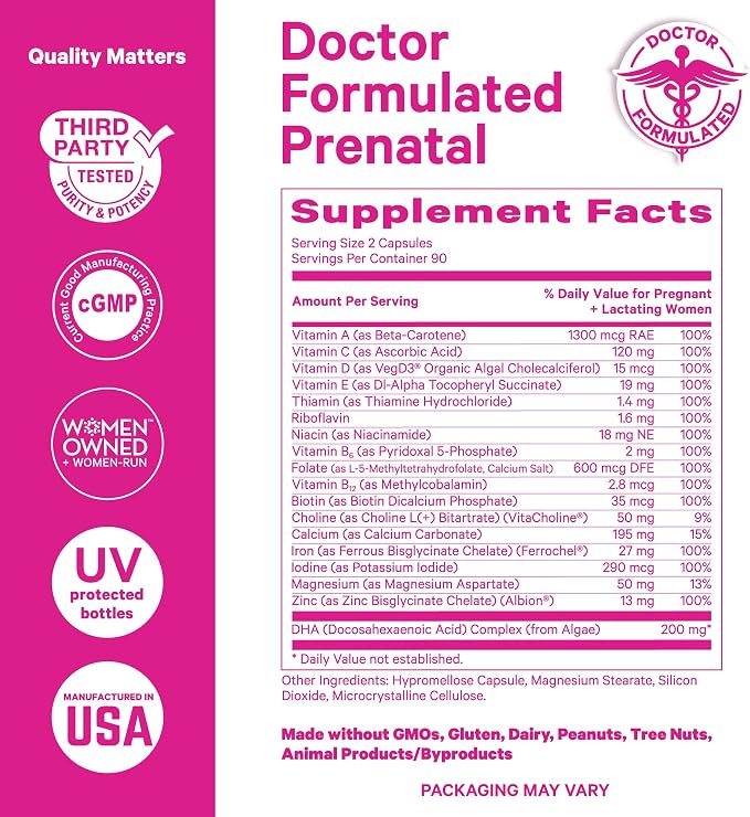 Pink Stork Total Prenatal Vitamins - Image 4