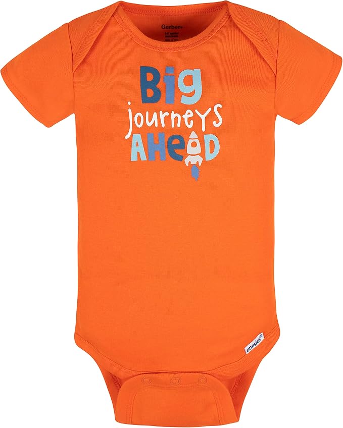 Gerber baby-boys 8-pack Short Sleeve Onesies Bodysuits - Image 5