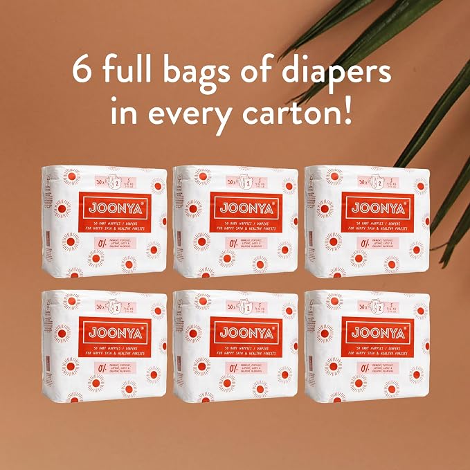 Joonya Baby Diapers, Size 2 S - Image 7