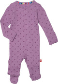 Magnetic Me Girls Modal Magnetic Baby Footie Pajamas | Silky Soft Modal Fabric by magneticme