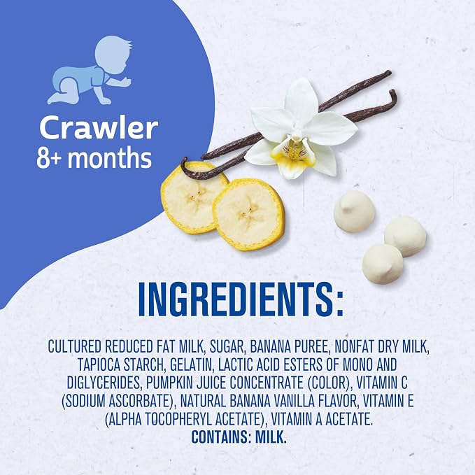Gerber Baby Snacks Yogurt Melts, Banana Vanilla, 1 Ounce - Image 10