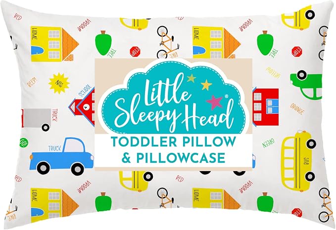Little Sleepy Head Toddler Pillow by LittleSleepyHead