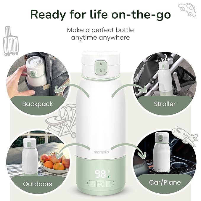 Portable Milk Warmer for Travel, Pasteurization Mode, 17 oz Capacity, 3 Min - Image 6