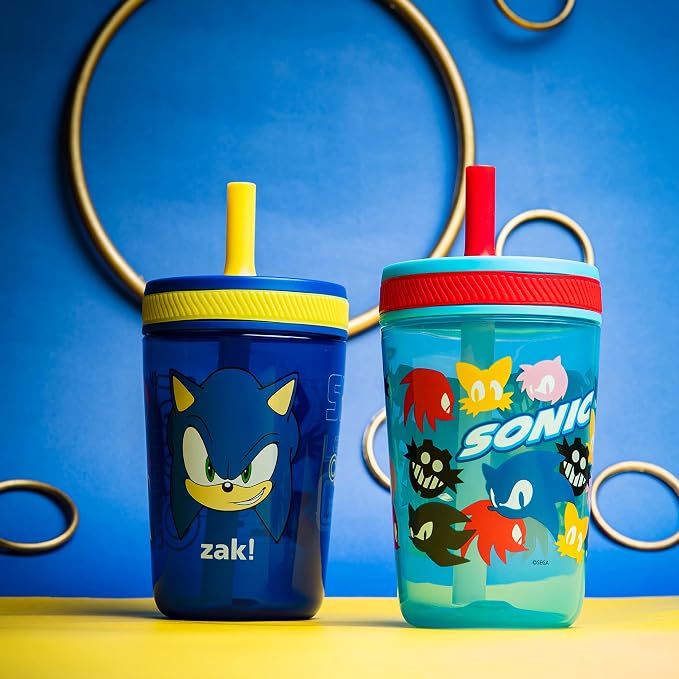 Zak Designs Sonic the Hedgehog Kelso Toddler Cups - Image 2