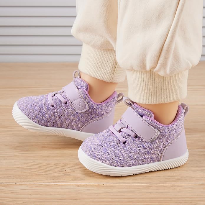 BMCiTYBM Baby Boy Girl Shoes Breathable Mesh Walking Shoes Lightweight Non-Slip - Image 2