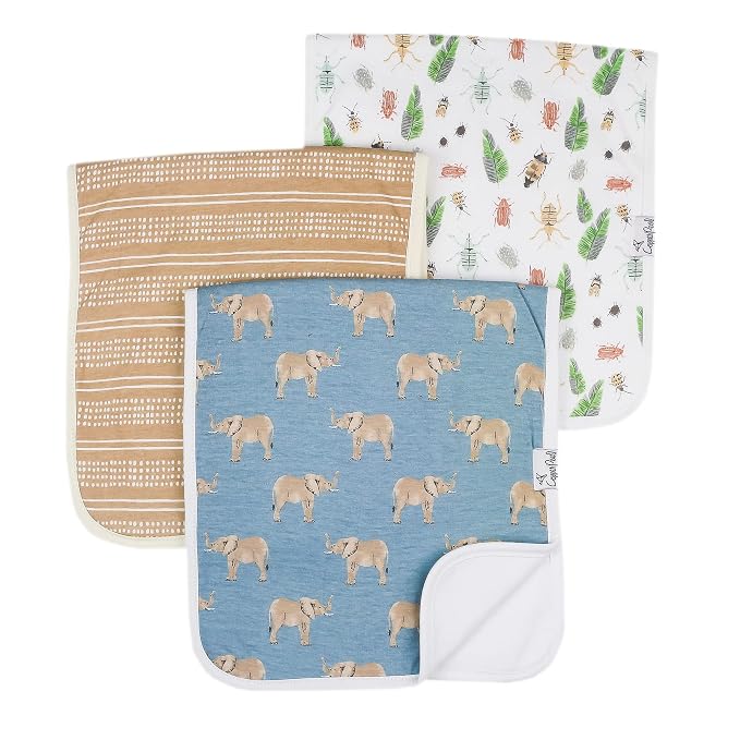 Copper Pearl Premium Baby Burp Cloths by CopperPearl