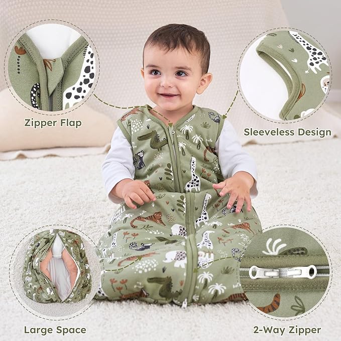 Yoofoss Baby Sleep Sack 18-24 Months, TOG 2.5 Baby Wearable Blanket - Image 5