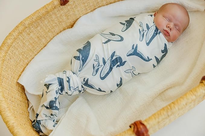 Copper Pearl Baby Swaddle Blanket - Image 4