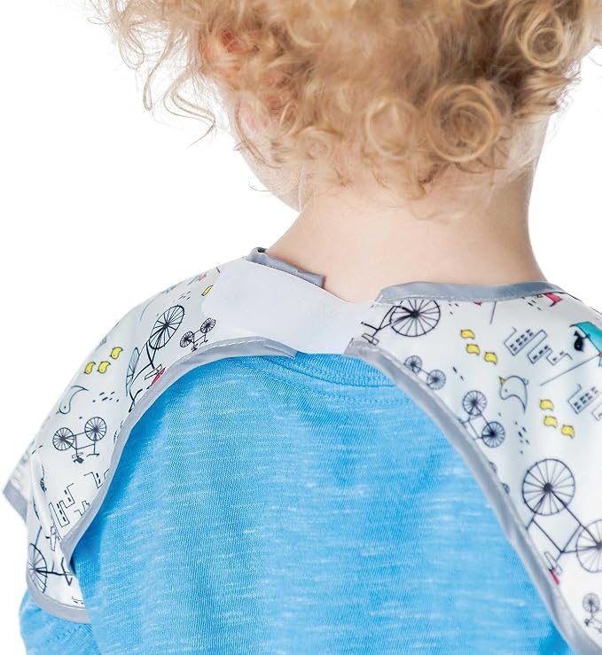 Bumkins Bibs - Toddler Bibs, Waterproof, Large - Image 8