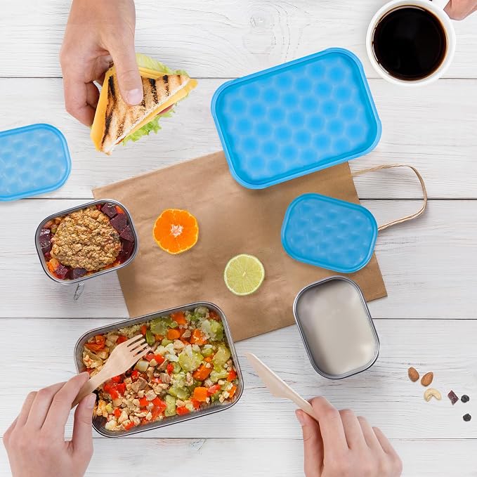 Small Stainless Steel Lunch Containers - Image 7