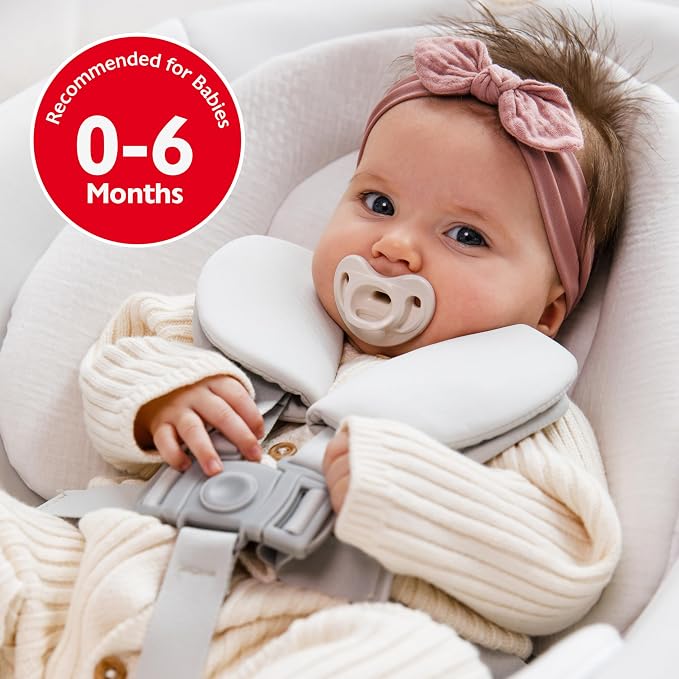 NUK 100% Silicone Comfy Orthodontic Pacifiers, 0-6 Months, Neutral Fashion - Image 4