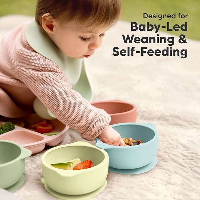 KeaBabies 2-Pack Baby Bowls - Image 8