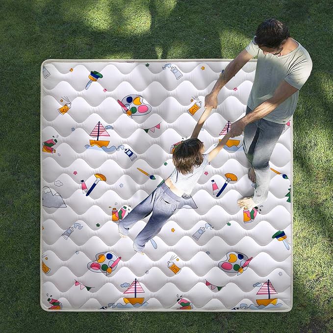 High-Density Foam Baby Play Mat, 36x36 Inches Thicken One-Piece Comfortable and - Image 6