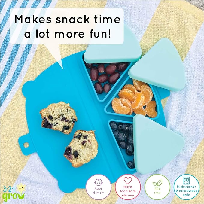 Silicone On-The-Go Snack Mat – Foldable Reusable Placemat - Image 7