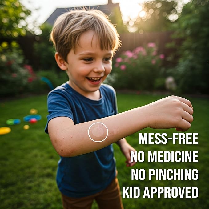 quitch 3x27ct Bulk Pack, Bug Bite Itch Relief Patch Kids, Summer Travel - Image 4