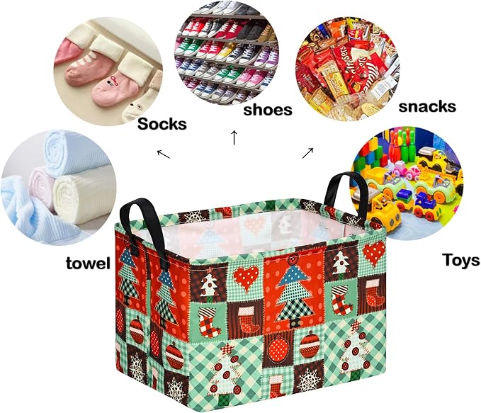 Rectangle Kids Gift Storage Basket Shelf Storage Basket Organizer Box Clothes - Image 6