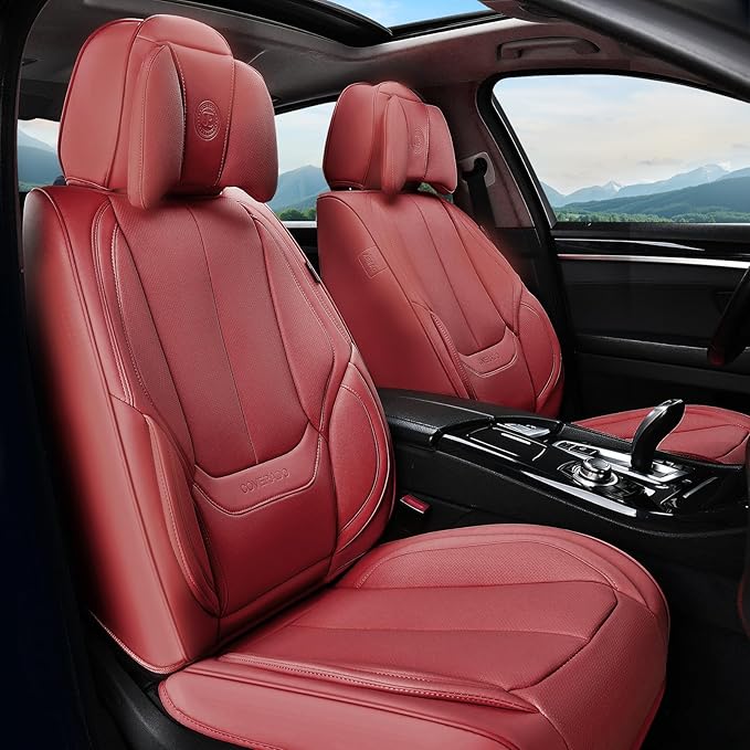 Coverado Universal Seat Covers Full Set, Universal Seat Covers by COVERADOAUTO
