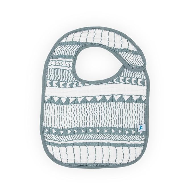 Little Unicorn Premium Classic Bib 3 pack | Adjustable as baby grows | Soft - Image 4