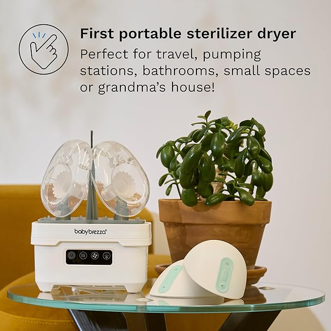 Baby Brezza Portable Baby Bottle Sterilizer Dryer - Image 2