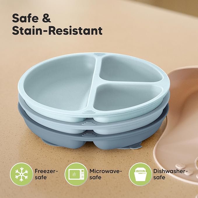 KeaBabies Suction Plates for Baby, Toddler - Image 5