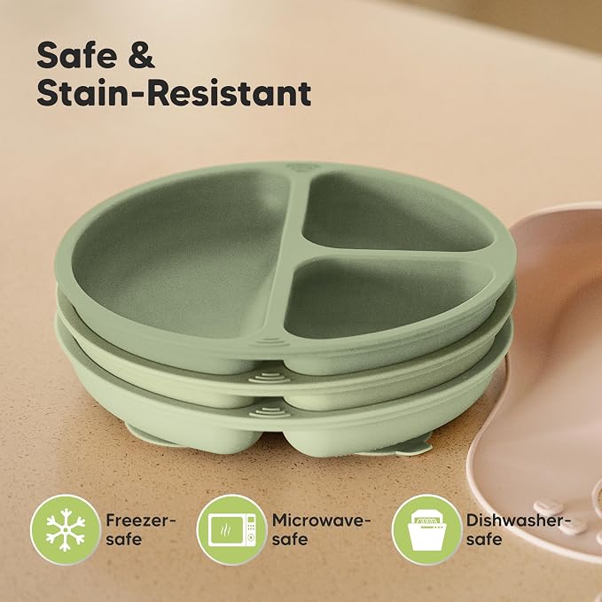 KeaBabies Suction Plates for Baby, Toddler - Image 5