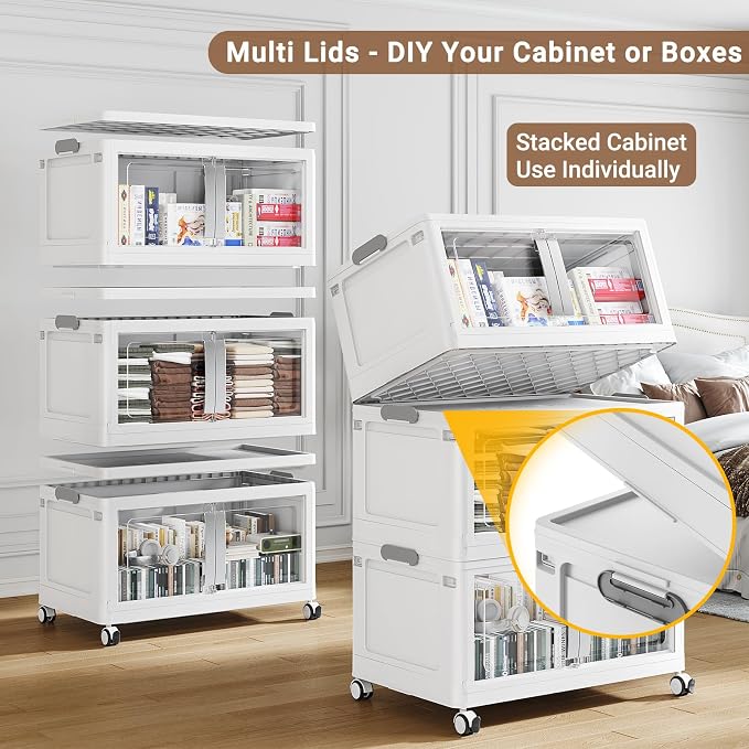 BROVIEW 640QT Stackable Storage Bins - Image 4