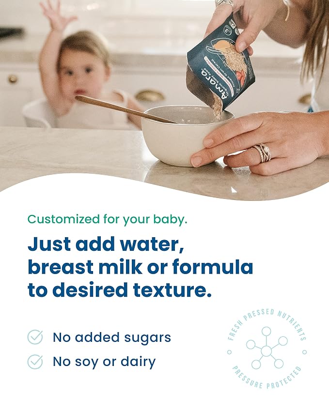 Amara Organic Baby Food | Oats and Berries | Baby Cereal to Mix - Image 6