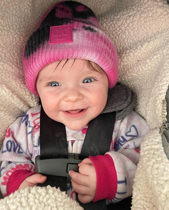 Funky Junque Baby Winter Hat – Cute Newborn Hats, Cozy Warm Infant Beanie - Image 4