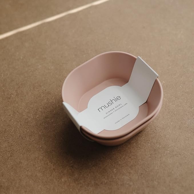 mushie Square Dinnerware Bowls for Kids | Made in Denmark - Image 3