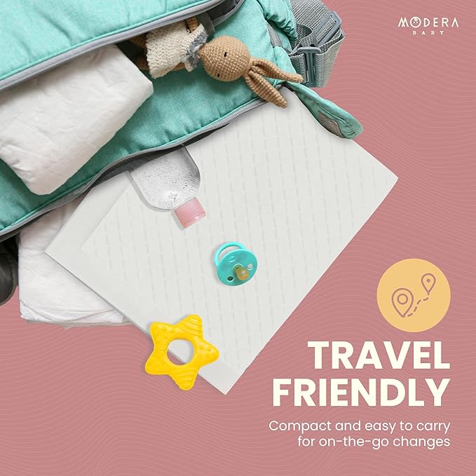Organic Cotton Disposable Changing Pad Liners | XL-Large Hypoallergenic Super - Image 6