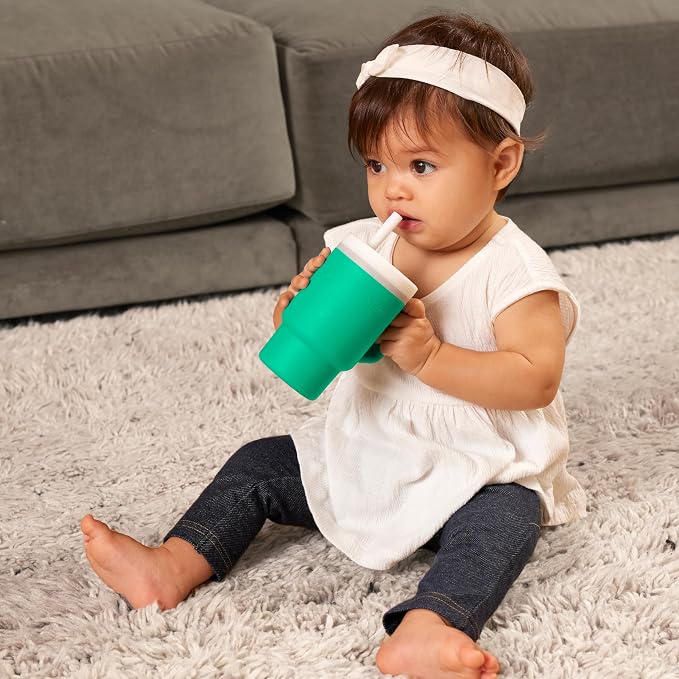 Infantino My 1st Tumbler, Silicone Sippy Cup - Image 8