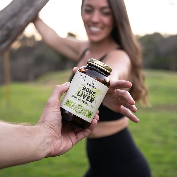 HEART & SOIL - Grass-Fed Bone Marrow and Beef Liver Supplement – 3000mg - Image 8