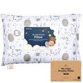 KeaBabies Toddler Pillow with Pillowcase, Jumbo 14X20 by KeaBabies