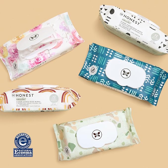 The Honest Company Clean Conscious Multi-Use Wipes | Hypoallergenic + Unscented - Image 4