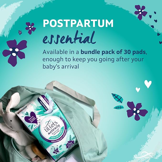 Lil-Lets Extra Long Postpartum Maxi Pads - Image 4