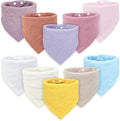 Baby Bibs Muslin Drool Teething Drooling Bibs by Mccotwe