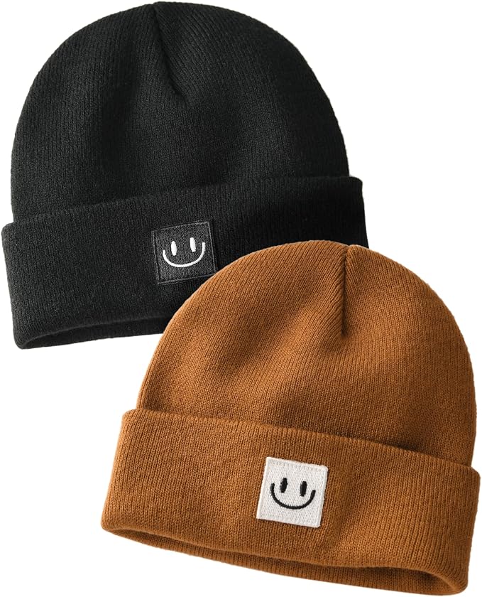 FURTALK Baby Beanie Cute Toddler Winter Hat Knit Boys Girls Warm 2 Pack Kids by FURTALK