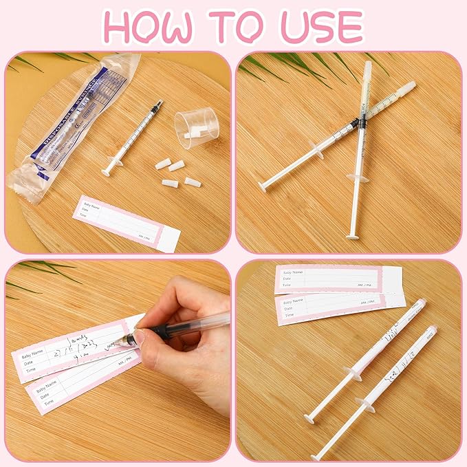 Trelaco Colostrum Collector Kit Include Sterile Sealed Breast Milk Syringes - Image 4