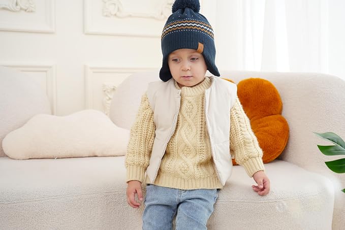 Moon Kitty Baby Boys Hats Toddler Beanies - Image 8