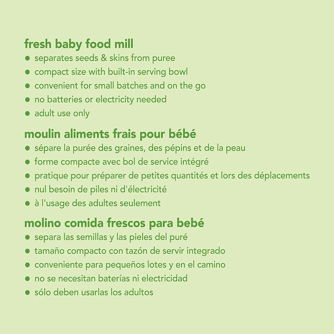 green sprouts Fresh Baby Food Mill - Image 5
