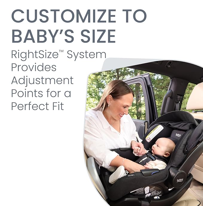 Britax Willow Brook S+ Travel System, Infant Car Seat and Stroller Combo - Image 5