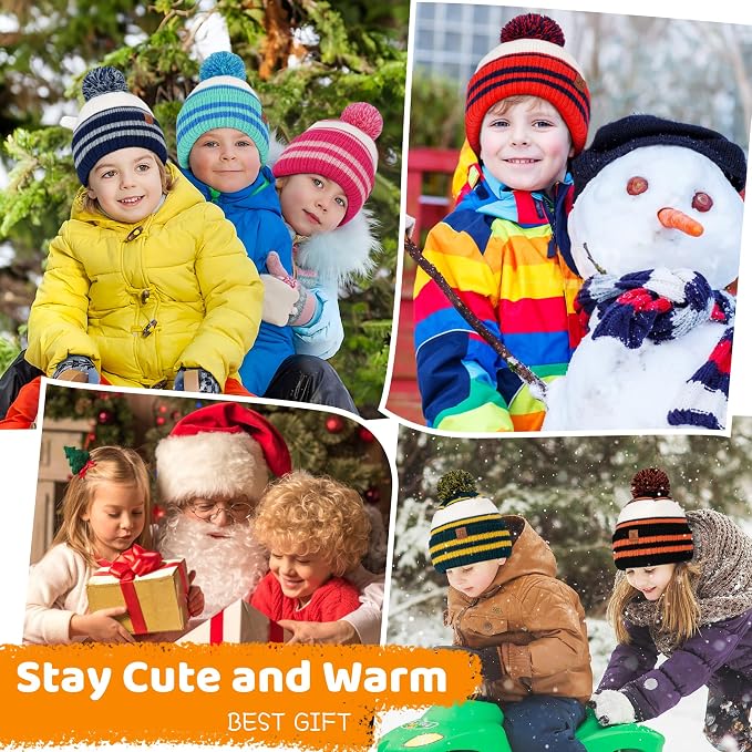 FZ FANTASTIC ZONE Kids Toddler Winter Hat Beanie - Image 5