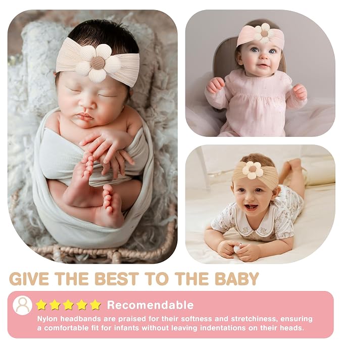 6 Pcs Baby Girls' Headbands Gifts - Image 9